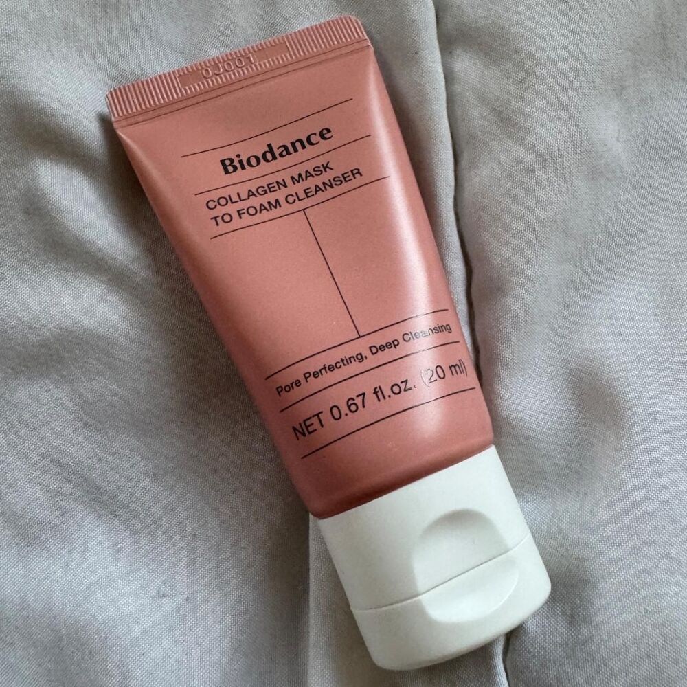 Biodance Collagen Mask to Foam Cleanser (Mini Travel Size)